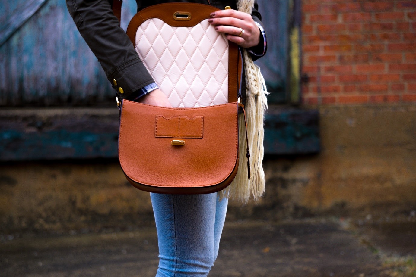 Leather handbags for women