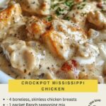 Crockpot Mississippi Chicken