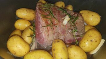 Slow cooked pulled beef