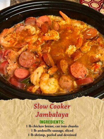 Slow Cooker Jambalaya