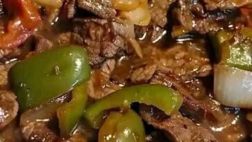 pepper steak in slow cooker