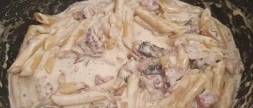 Slow Cooker Carbonara