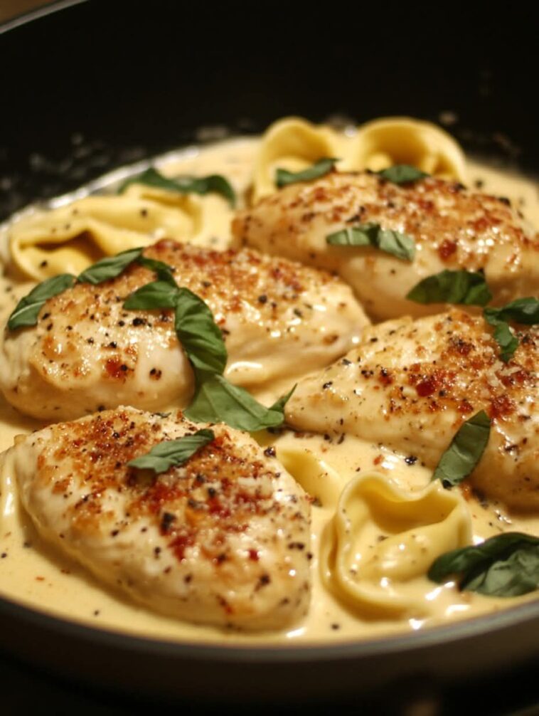 Marry Me Chicken Tortellini